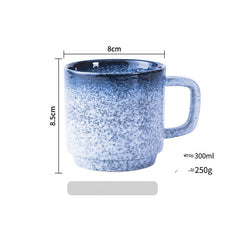 Japanese Ceramic Mug – Coffee, Tea & Milk Cup with Handle