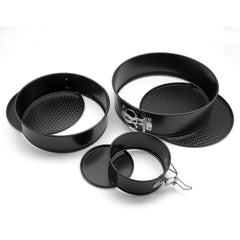3-Piece Non-Stick Round Cake Pan Set – Springform Bakeware