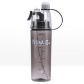 Portable Sports Water Bottle with Mist Spray – Outdoor Cooling Spray Cup