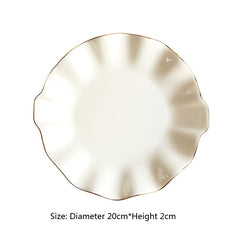 Ceramic Plate – Elegant Tableware for Home & Dining
