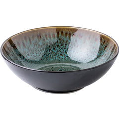 Vintage Green Ceramic 8-Inch Bowl – Household Noodle & Soup Bowl