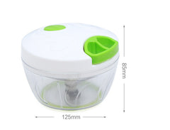 Multifunction Manual Food Chopper & Meat Grinder – High-Speed Vegetable Shredder Kitchen Tool
