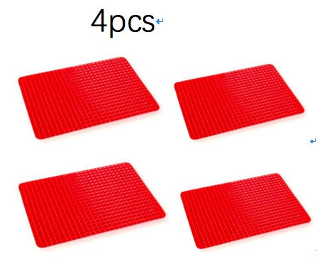Non-Stick Silicone Pyramid Baking & Cooking Mat – Heat-Resistant Oven, BBQ, and Kitchen Tool