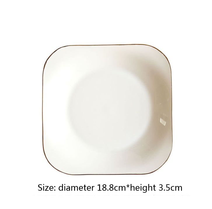 Ceramic Plate – Elegant Tableware for Home & Dining