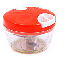 Multifunction Manual Food Chopper & Meat Grinder – High-Speed Vegetable Shredder Kitchen Tool