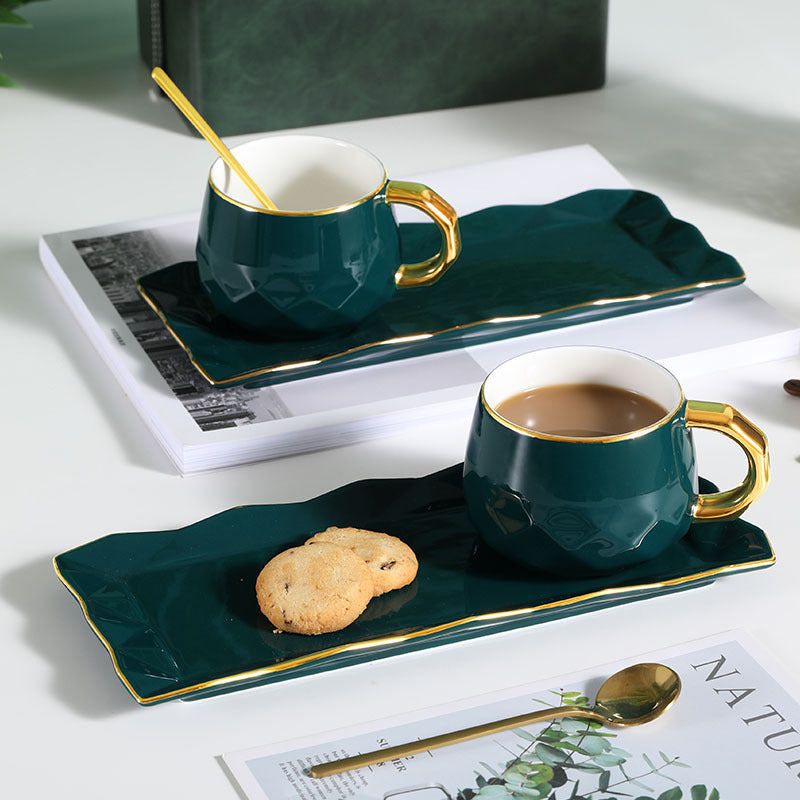 Elegant Coffee Cup Set – Modern Tea & Coffee Mug Set for Home & Kitchen