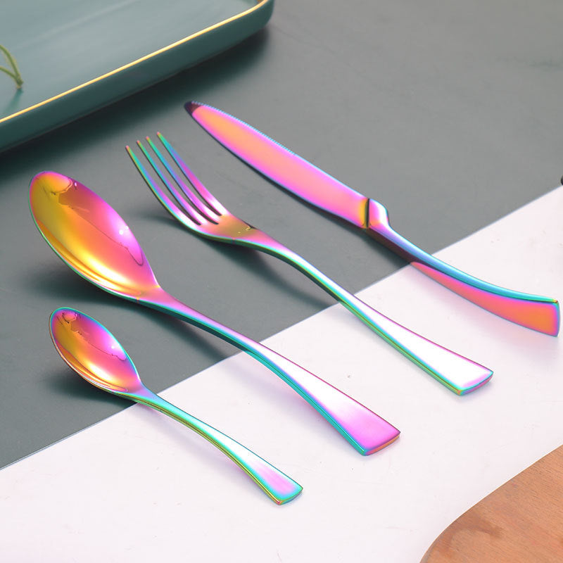 Stainless Steel Cutlery Set – Creative Western Tableware