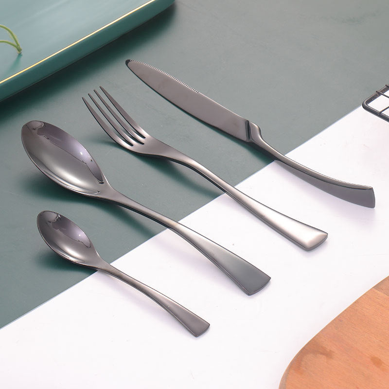 Stainless Steel Cutlery Set – Creative Western Tableware