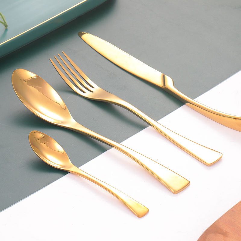 Stainless Steel Cutlery Set – Creative Western Tableware
