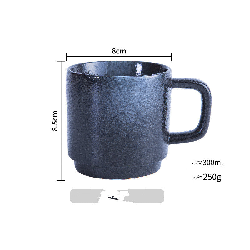 Japanese Ceramic Mug – Coffee, Tea & Milk Cup with Handle