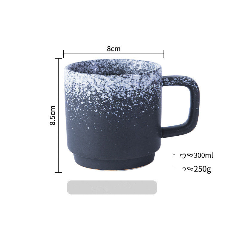 Japanese Ceramic Mug – Coffee, Tea & Milk Cup with Handle
