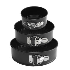 3-Piece Non-Stick Round Cake Pan Set – Springform Bakeware