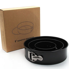 3-Piece Non-Stick Round Cake Pan Set – Springform Bakeware