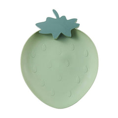 Strawberry-Shaped Lazy Snack Tray – Cute Fruit & Candy Plate