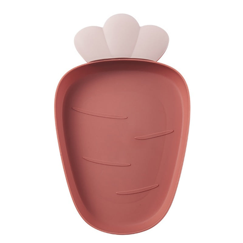 Strawberry-Shaped Lazy Snack Tray – Cute Fruit & Candy Plate