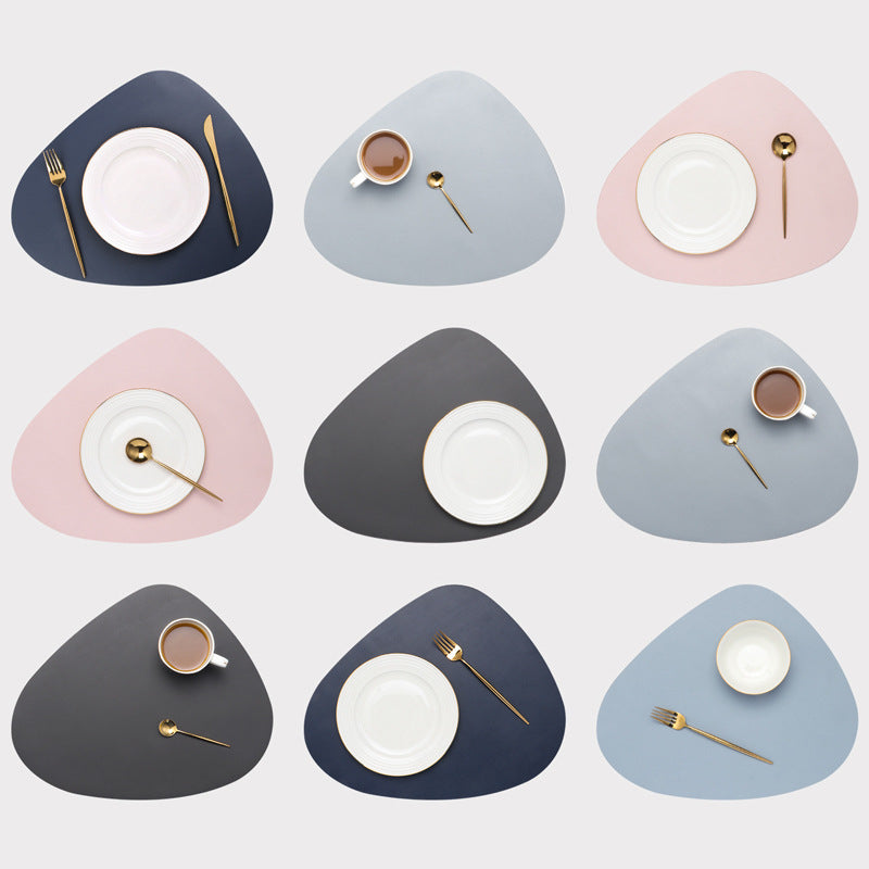 Household Leather Table Mat – Stylish & Protective Placemat