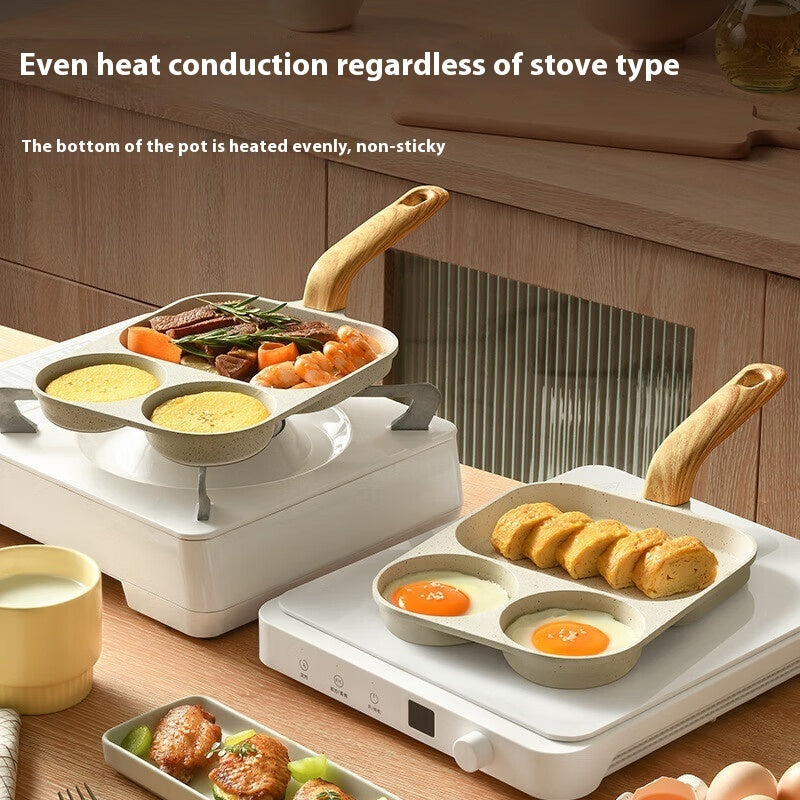Non-Stick Medical Stone Egg Frying Pan – Large Durable Breakfast Cooking Pan