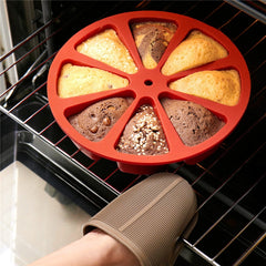 Non-Stick Silicone Cake Mold – Heat-Resistant Baking Pan for Cakes & Desserts