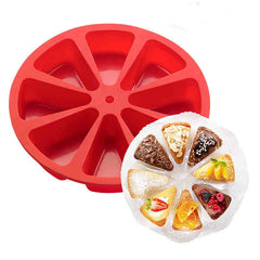 Non-Stick Silicone Cake Mold – Heat-Resistant Baking Pan for Cakes & Desserts