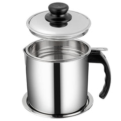 Stainless Steel Deep Frying Pot – Kitchen Fryer with Strainer