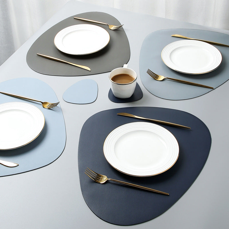 Household Leather Table Mat – Stylish & Protective Placemat