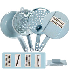 8-in-1 Mandoline Vegetable Slicer – Potato Peeler, Carrot & Onion Grater with Strainer | Kitchen Tool