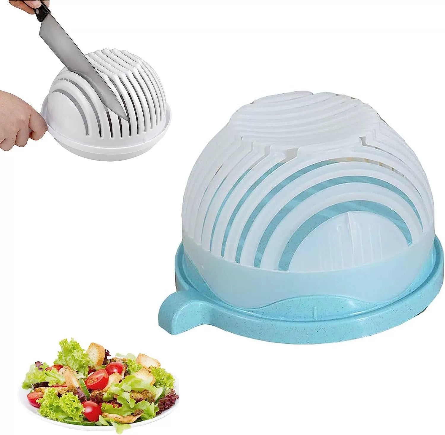 Creative Salad & Vegetable Cutter – Easy Fruit and Veggie Slicer Tool