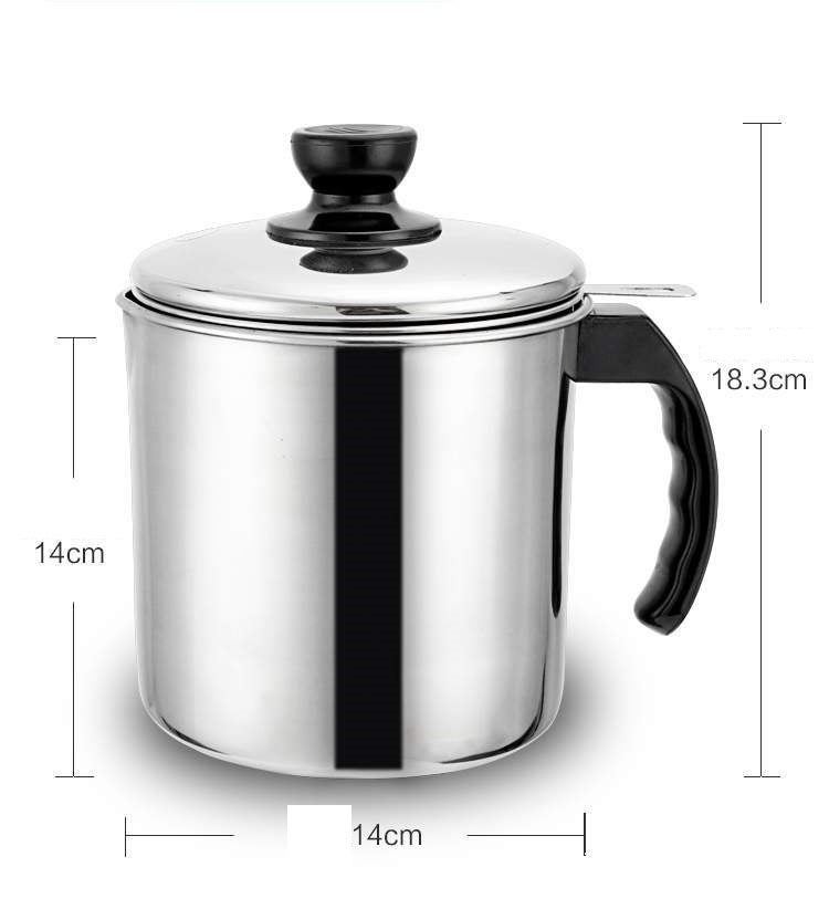 Stainless Steel Deep Frying Pot – Kitchen Fryer with Strainer