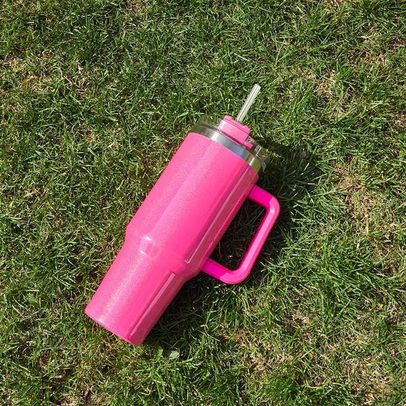 Large Capacity Stainless Steel Vacuum Insulated Tumbler – Double-Layer Thermal Cup