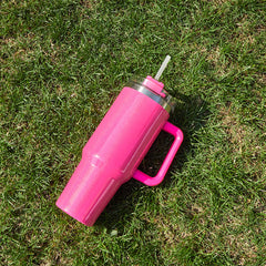 Large Capacity Stainless Steel Vacuum Insulated Tumbler – Double-Layer Thermal Cup