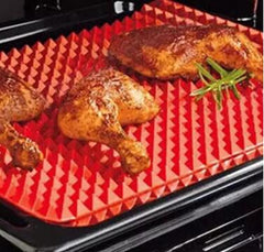 Non-Stick Silicone Pyramid Baking & Cooking Mat – Heat-Resistant Oven, BBQ, and Kitchen Tool