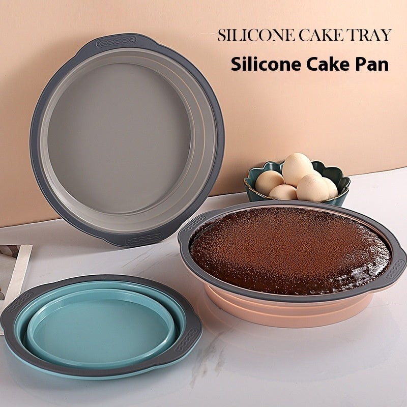 Non-Stick Silicone Cake Baking Mold – Flexible Heat-Resistant Baking Tool