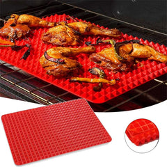 Non-Stick Silicone Pyramid Baking & Cooking Mat – Heat-Resistant Oven, BBQ, and Kitchen Tool