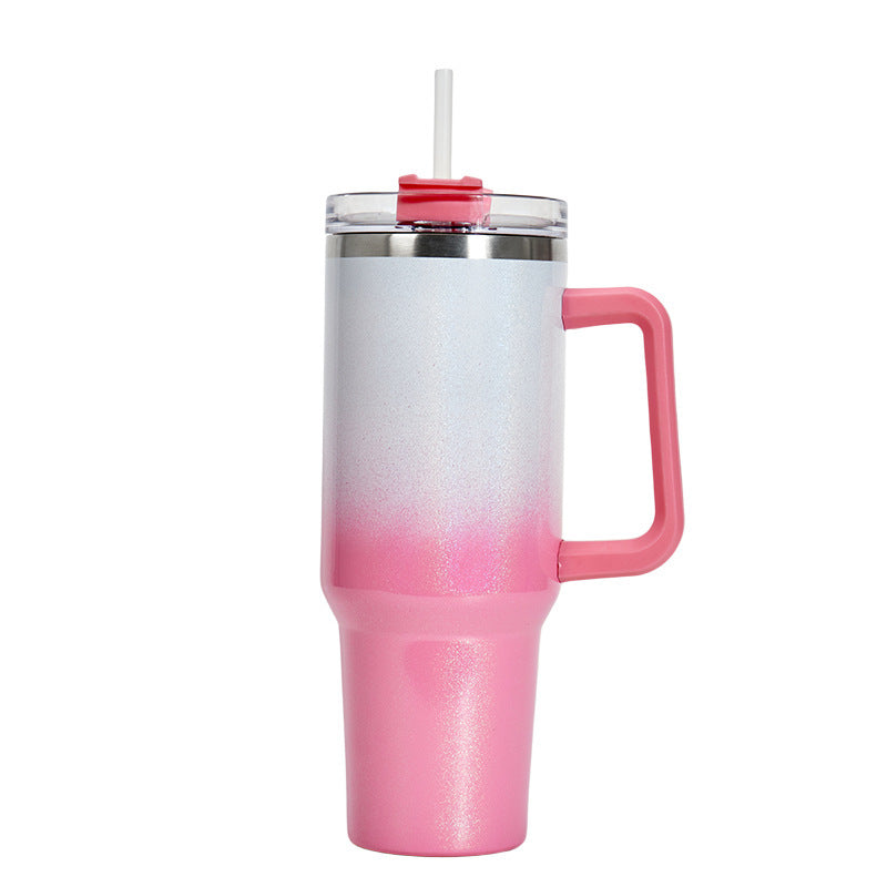 Large Capacity Stainless Steel Vacuum Insulated Tumbler – Double-Layer Thermal Cup