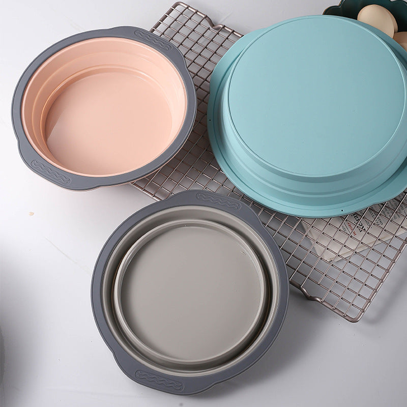 Non-Stick Silicone Cake Baking Mold – Flexible Heat-Resistant Baking Tool