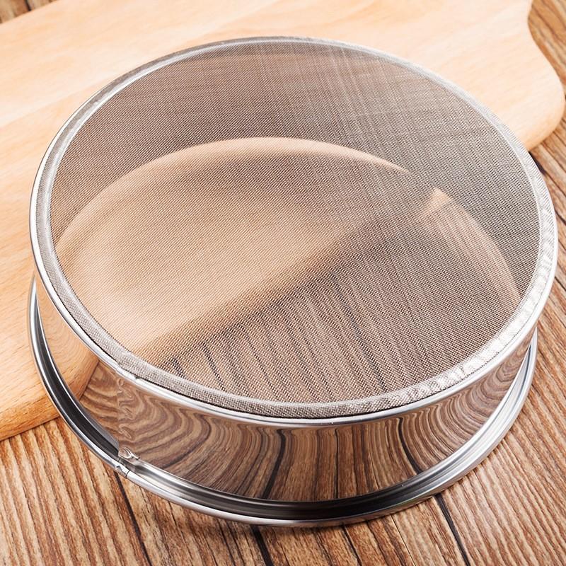 Stainless Steel Flour Sifter – Fine Mesh Baking Filter