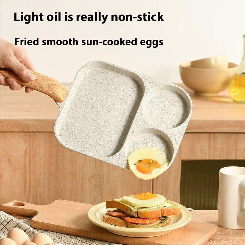 Non-Stick Medical Stone Egg Frying Pan – Large Durable Breakfast Cooking Pan